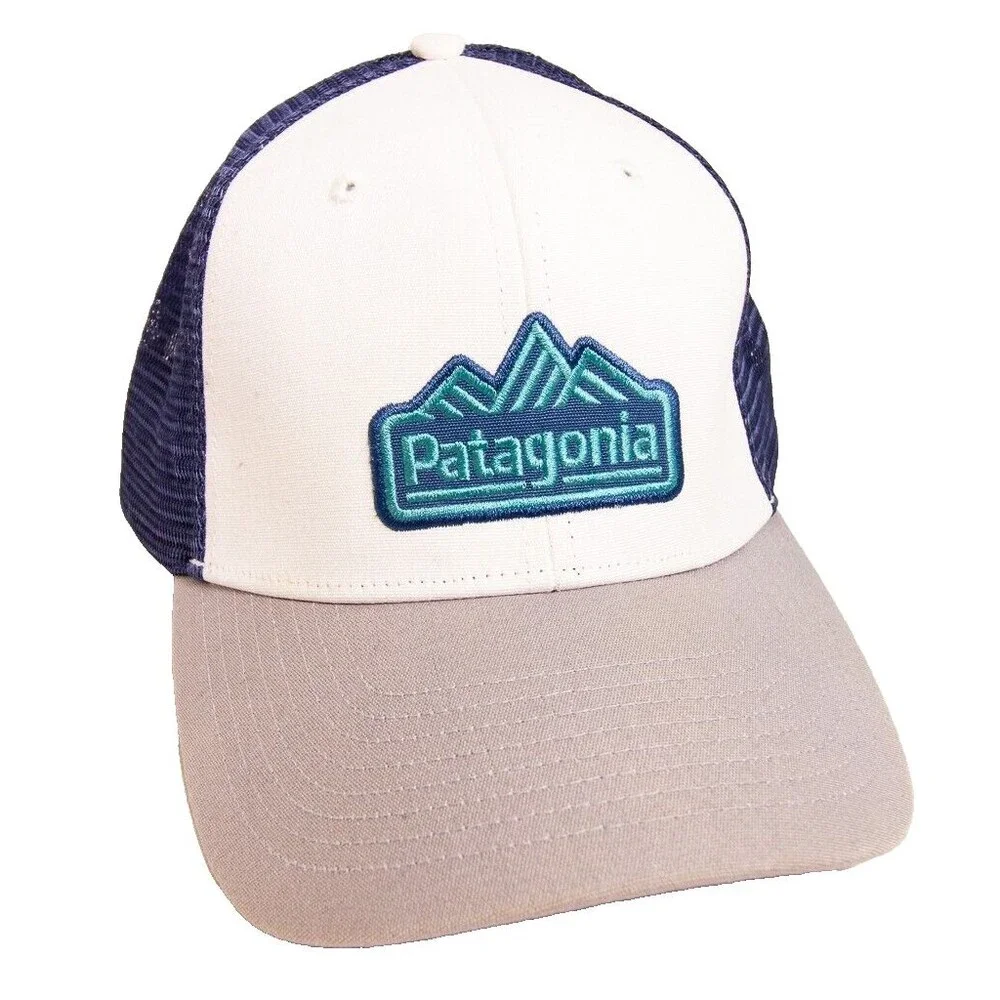 Patagonia Range Station Trucker Hat Embroidered Logo Snapback Mesh Back Fall2016